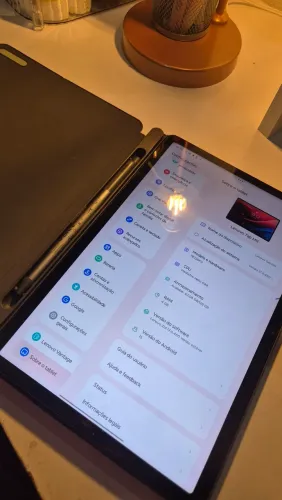 TABLET M11 LENOVO COM REJEIÇÃO DE PALMA
