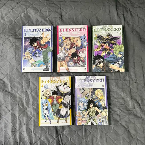 Mangás Edens Zero - Volumes de 1 a 5
