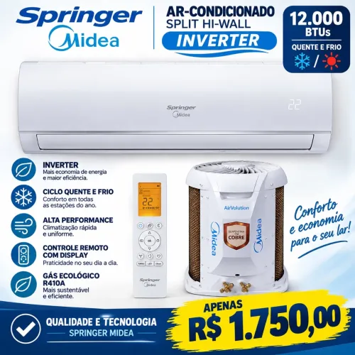 Ar condicionado 12.000 btus inverter
