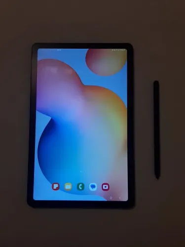Samsung Galaxy Tab S6 Lite 128GB + S Pen - Com Película (Ler Descrição)