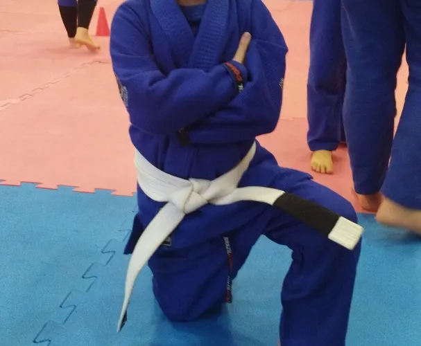 Kimono Infantil Brazil combat usado M1