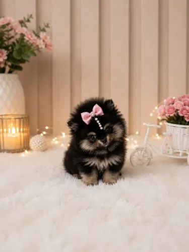 Spitz alemão anão fêmea e macho a pronta entrega