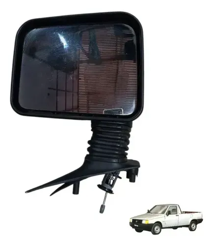 Retrovisor Manual Controle Direito Fiat Fiorino Working 1999