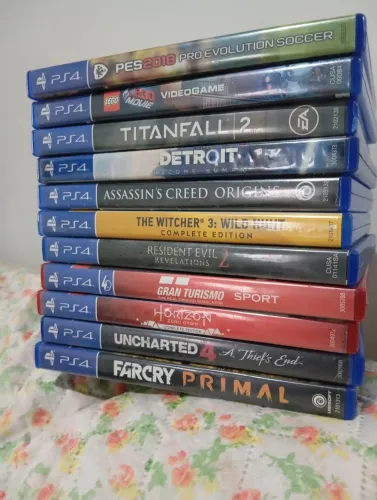 Jogos de Ps4 100R$ a Unidade 