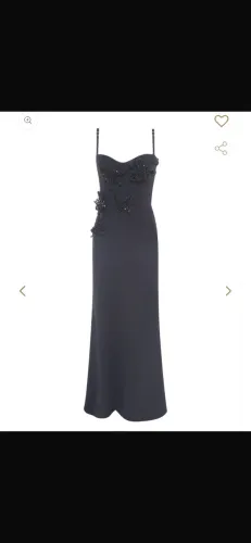 Vestido patboo festa bordados em 3d