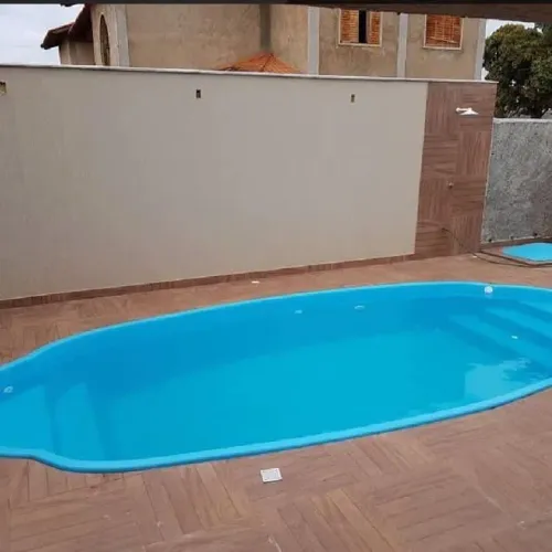 Piscina de fibra