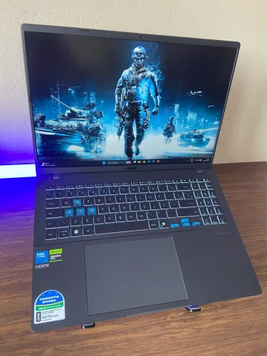 Notebook Asus Core 5 / GeForce RTX 4050 / 16GB RAM / 512GB SSD / Tela 16? FullHD