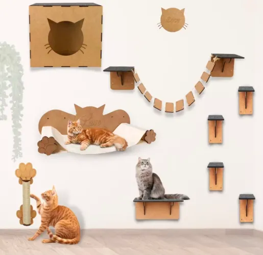Playground completo para gatos