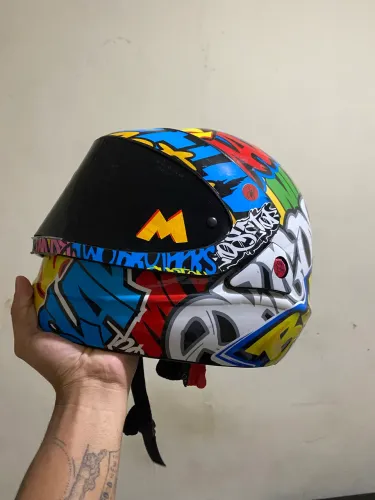 Capacete San Marino original zerado