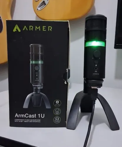 Microfone Gamer USB Armer Armcast 1U