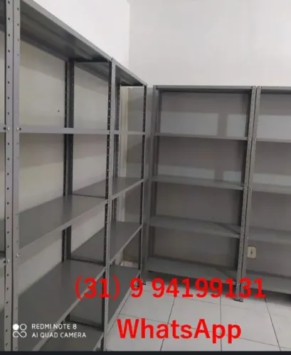 Estantes de aço 5 bandejas Novas Frete gratuito para BH