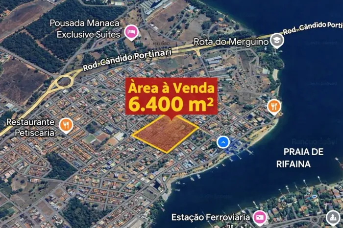 ÁREA PARA VENDA EM RIFAINA TERRENO