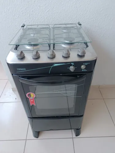 Fogão Esmaltec 4 bocas manual muito bem conservado!