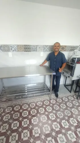 MESA DE MANIPULAÇÃO INOX 1.50 METRO IMECA