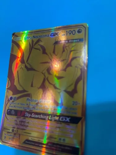 Cartinha Pokemon Ultra Necrozma GX