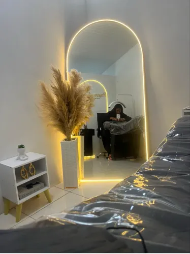 Espelhos com led. Orgânico
