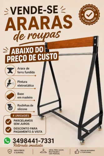 Araras de roupas