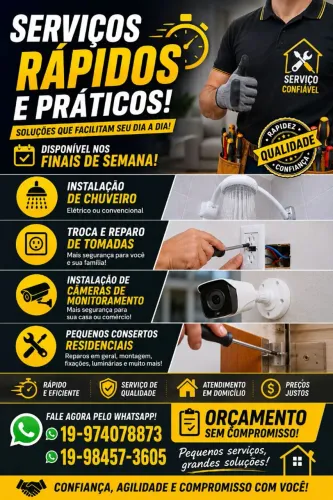 Instalação e reparo rápido