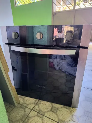 Forno elétrico a gás