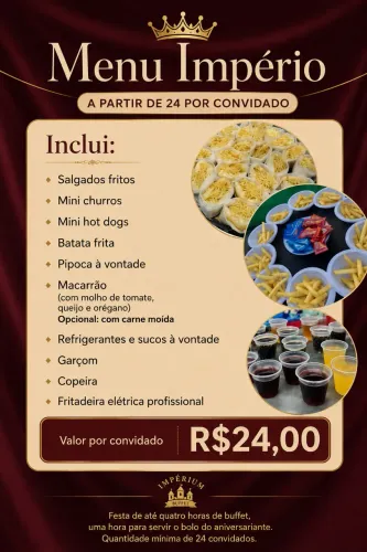 Buffet para festas