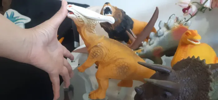 Dinossauros 6 unidades grandes
