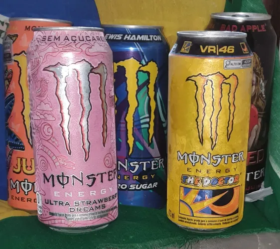 Latas Monster importadas