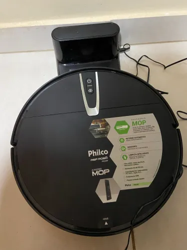 Aspirador de pó robô PAS26P mop antiqueda Philco