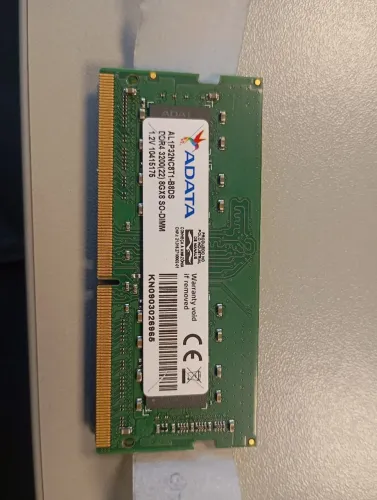 Dois Pentes Memorias RAM ADATA 8gb 2666Hz DDR4