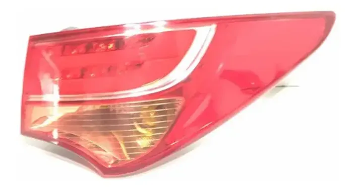 Lanterna Led Lado Direita Hyundai Santa Fé 2014 Direito Vermelho