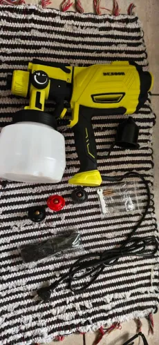 Pistola de Pintura Elétrica Desoon - Nova Sem Uso Completa