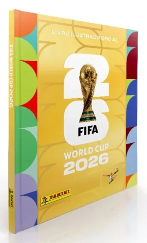 Álbum capa dourado copa 2026
