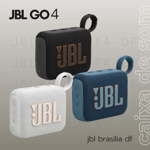 JBL GO 4 Original - Nova - Lacrada - Nota Fiscal Eletrônica no seu NOME