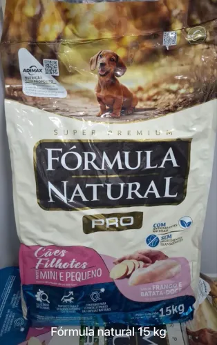 Fórmula Natural 15kg Filhotes Mini e Pequeno Porte ?