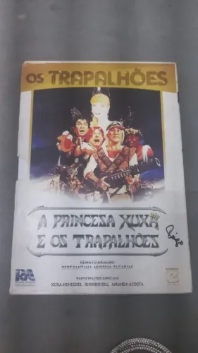 Dvd filme os trapalhões a princesa xuxa e os trapalhões