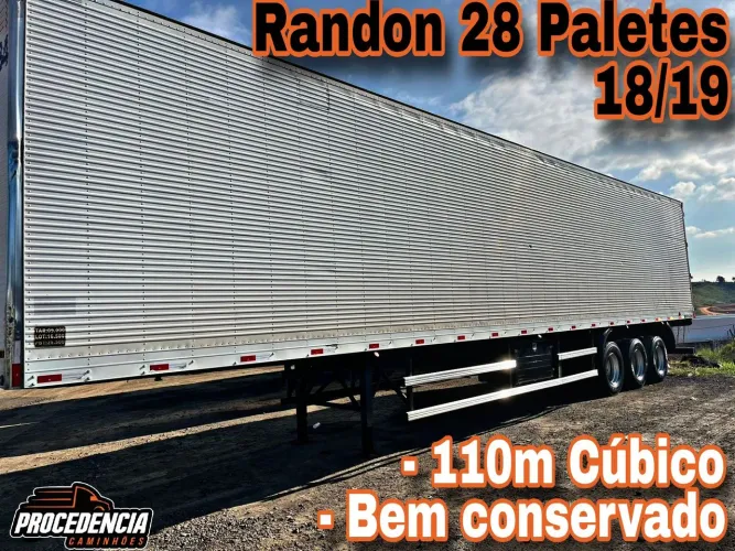 Baú Randon 28 Paletes