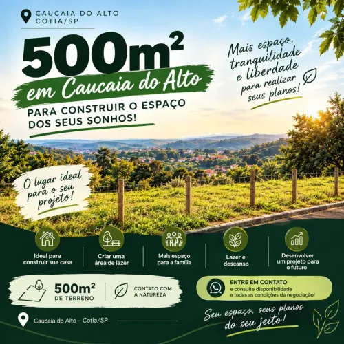 Imóvel para venda tem 500 metros quadrados em Centreville - Cotia - SP