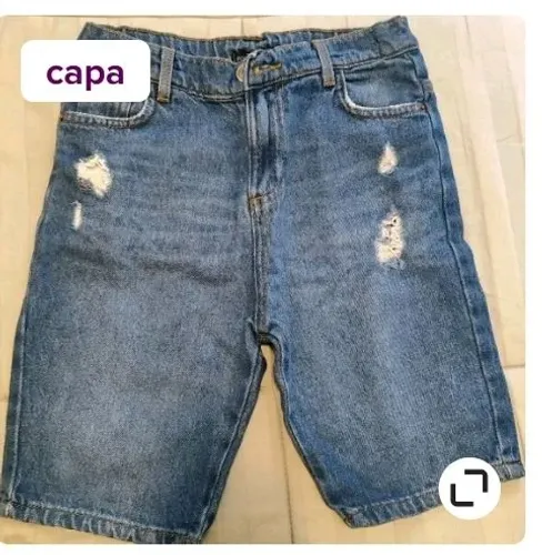 Bermuda Jeans Juvenil