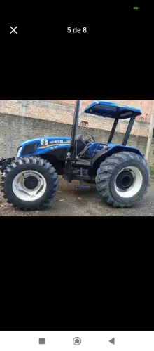 Trator new Holland TL75E 4x4 