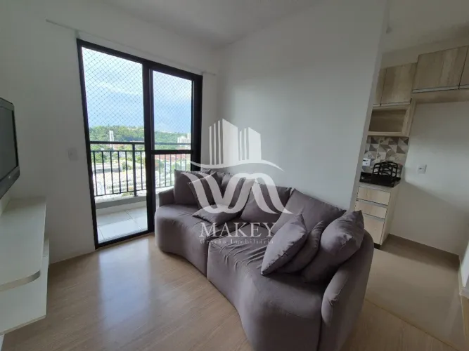 Locação semimobiliado. Apartamento 2 dormitórios, varanda gourmet - 42m² no Cond. Res. Urb