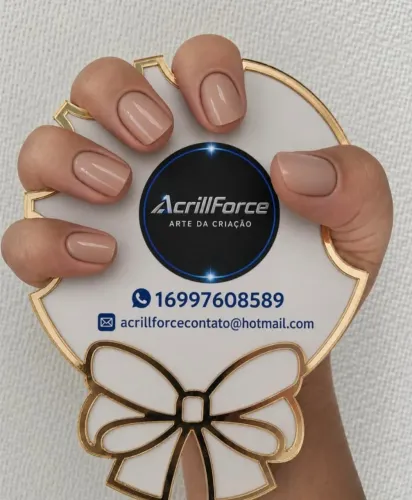 Suporte para Fotos de Unhas em Acrílico Personalizado - Nail Designer / Manicure