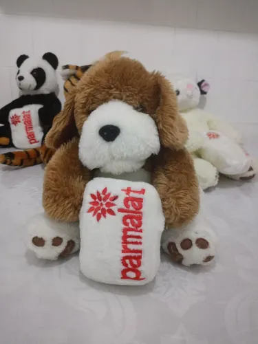 Cachorrinho Pelúcia da coleção Os Mamíferos da Parmalat