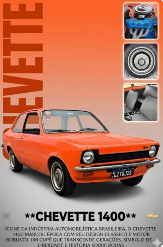 Chevrolet Chevette L / SL / Sl/e / DL / SE 1.6 1976