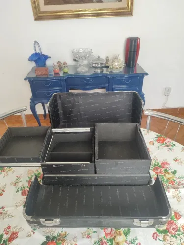 maleta / case para maquiagem profissional