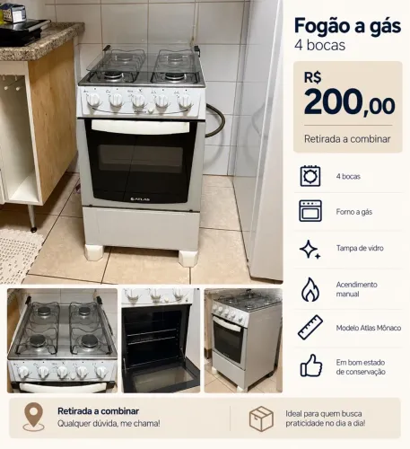 Fogão a Gás 