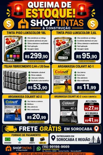 Tintas e matérias de pinturas