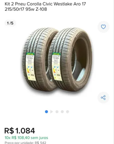 Pneu novo 17