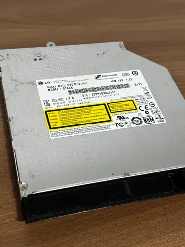 Gravador e Leitor CD/DVD Notebook LG GT80N - SATA