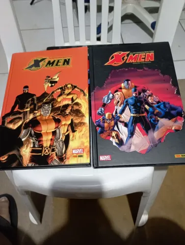 SURPREENDENTES X-MEN DE JOSS WHEDON EDIÇÃO ESPECIAL VOLUMES 1 E 2 RARÍSSIMO CAPA DURA
