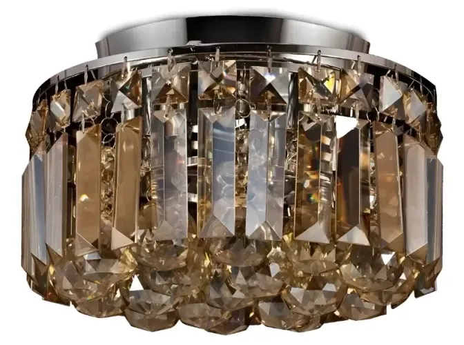 Lustre plafon cristais k9 hevvy HU1101 para 4 lampadas g9