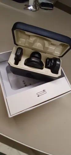 Estabilizador Gimbal e microfone